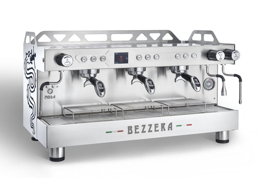 Bezzera - Bezzera Moda Pid Display 3-Gruppig Edelstahl - GastroDeals
