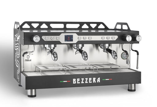 Bezzera - Bezzera Moda Pid Display 3-Gruppig matt schwarz - GastroDeals