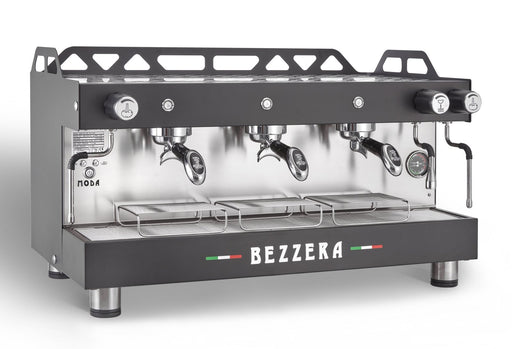 Bezzera - Bezzera Moda PM 3-Gruppig matt schwarz - GastroDeals