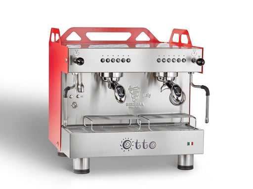 Bezzera - Bezzera Otto Compact DE 2-Gruppig halbglänzend rot - GastroDeals