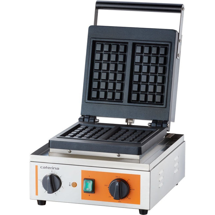 Caterina - Waffeleiesen CATERINA, antihaftbeschichtete Platte, 320x380x240 mm, 1,5 kW 230 V - GastroDeals