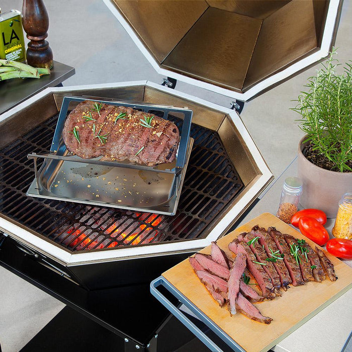 Diamant Grill - Grill Kompakt - Set - Edelstahl, 64 cm, mit Rollensatz - Diamant Grill - GastroDeals