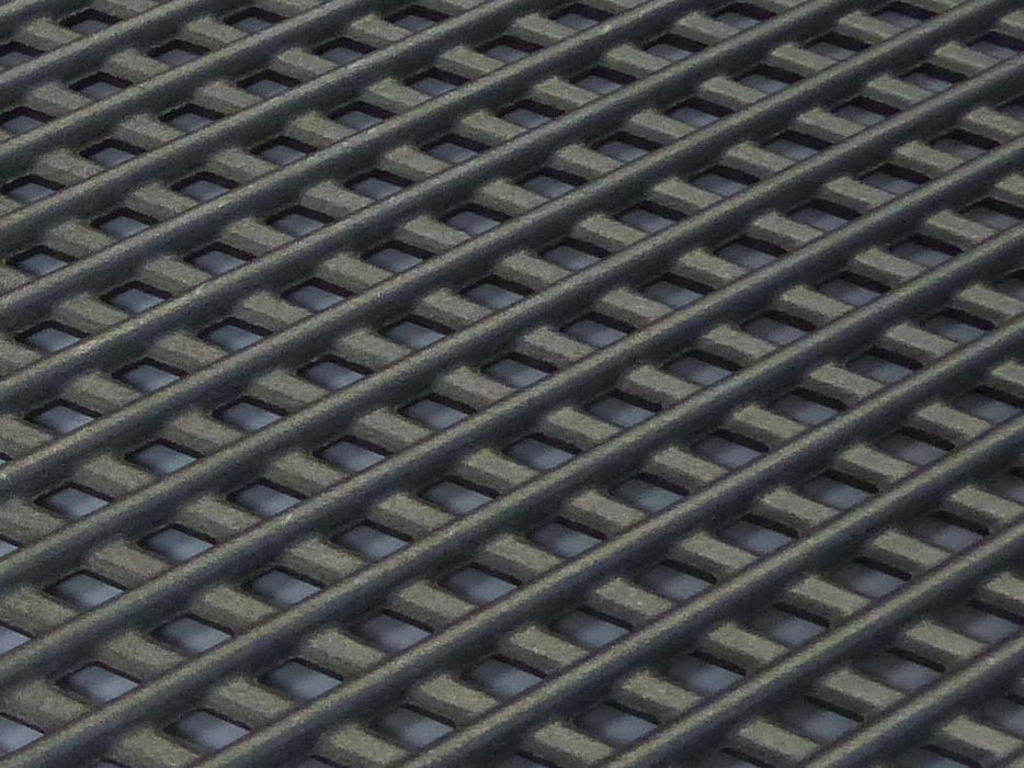Diamant Grill - Halber Grillrost für Diamant Grill - Gusseisen, 600x300x15 mm, Wendbar - Diamant Grill - GastroDeals