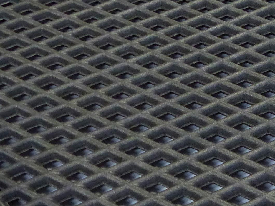 Diamant Grill - Halber Grillrost für Diamant Grill - Gusseisen, 600x300x15 mm, Wendbar - Diamant Grill - GastroDeals