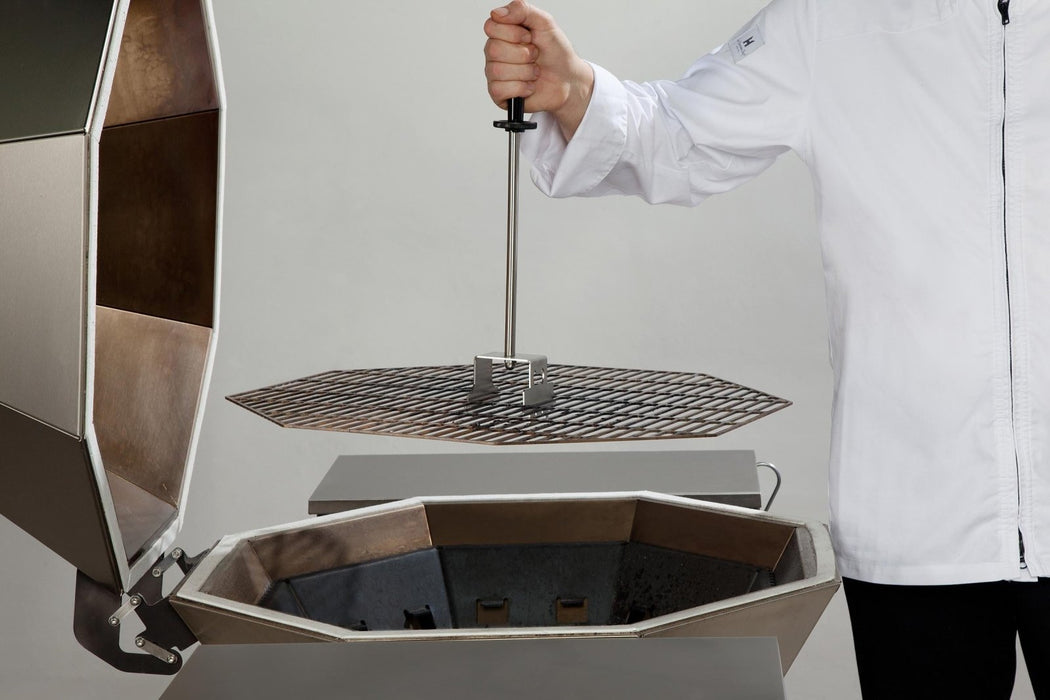 Diamant Grill - Rostheber - Ergonomisch, Hitzebeständig, Chromstahl - Diamant Grill - GastroDeals