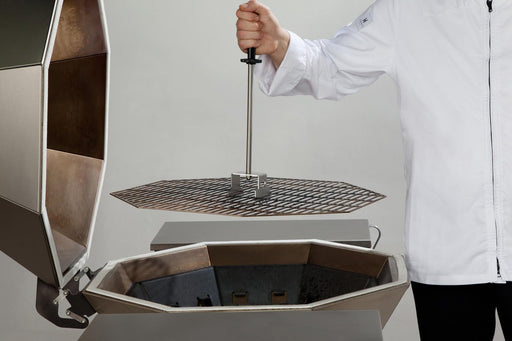 Diamant Grill - Rostheber - Ergonomisch, Hitzebeständig, Chromstahl - Diamant Grill - GastroDeals