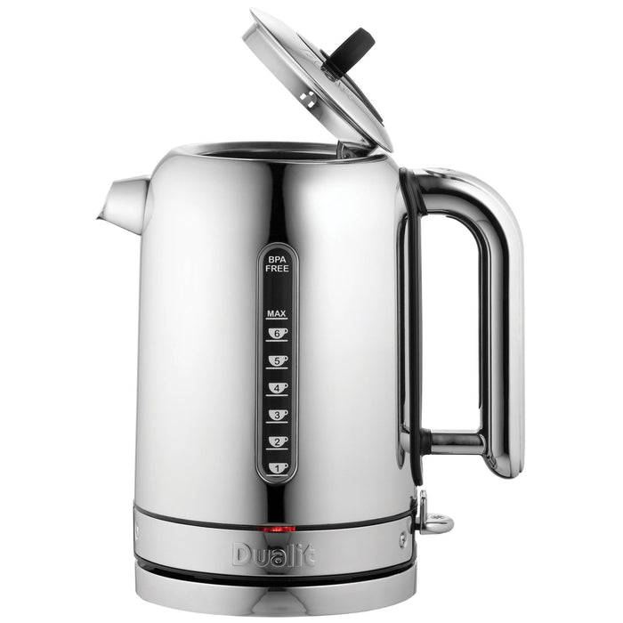 Dualit - Wasserkocher Classic - 1,7 Liter, Edelstahl, 3 kW, Kabellos - Dualit - GastroDeals