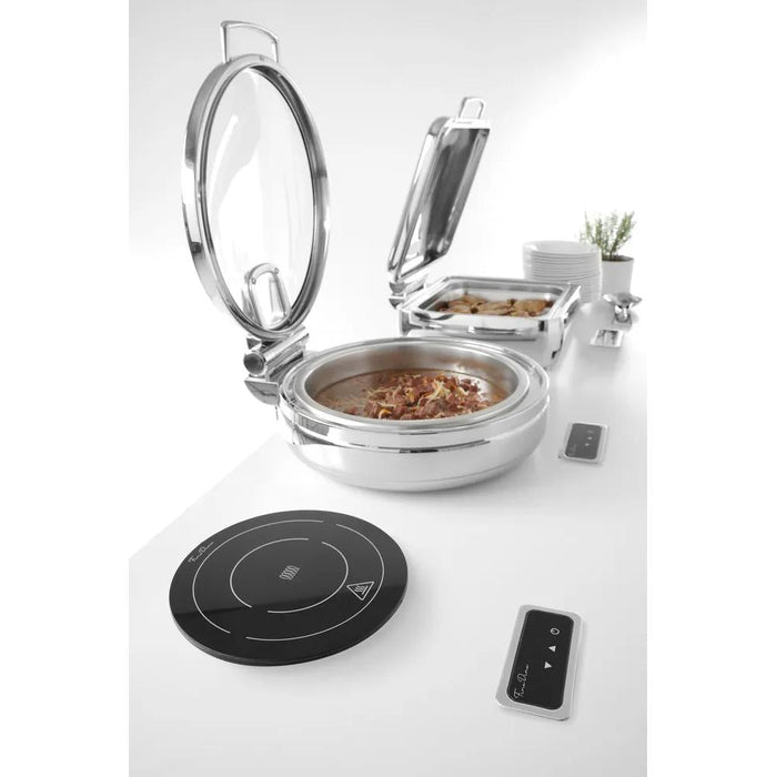 Fine Dine - Fine Dine Induktionsheizplatte 800 W, 230V/800W, ø245x(H)80mm - GastroDeals