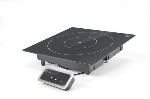 Fine Dine - Induktionsheizplatte - 1000 W, 350x397x85 mm, Kristallglas, Touch - Display - Fine Dine - GastroDeals