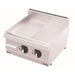 gel - o - mat - Elektrische Griddle - Platte GS6060E - Halb glatt, halb gerillt, Edelstahl, 600x600 mm - gel - o - mat - GastroDeals
