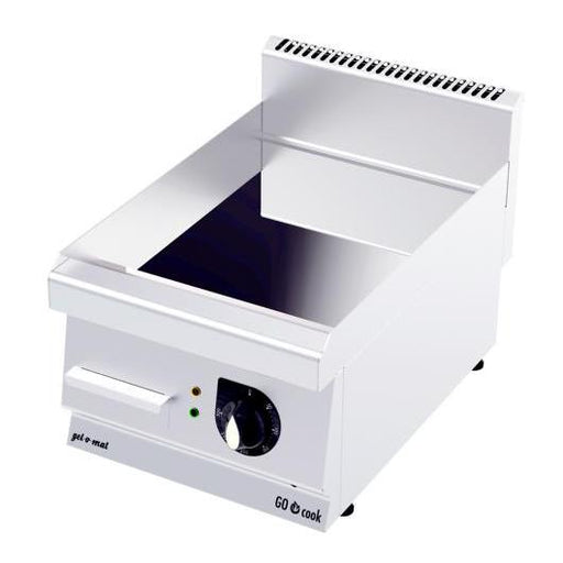 gel - o - mat - Elektrische Griddle - Platte Serie 600 - 40 cm, Verchromt, Glatt, 3 kW - gel - o - mat - GastroDeals