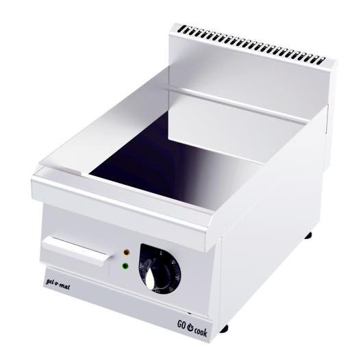 gel - o - mat - Elektrische Griddle - Platte Serie 600 - 40 cm, Verchromt, Glatt, 3 kW - gel - o - mat - GastroDeals