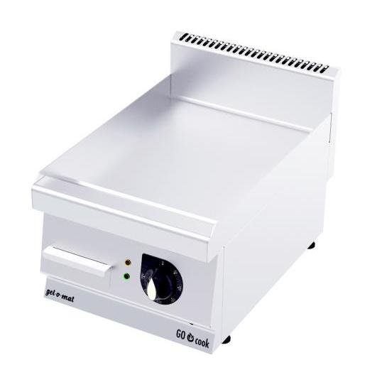 gel - o - mat - Elektrische Griddle - Platte Serie 600 - Edelstahl, Glatt, 40 cm - gel - o - mat - GastroDeals