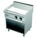 gel - o - mat - Elektrische Grillplatte GO Cook 700 GF8070EC - 80 cm, Hart - Verchromt, Glatt, mit Unterbau - gel - o - mat - GastroDeals