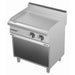 gel - o - mat - Elektrische Grillplatte Serie 700 - 80 cm, Gerillt, mit Unterbau, Edelstahl - gel - o - mat - GastroDeals