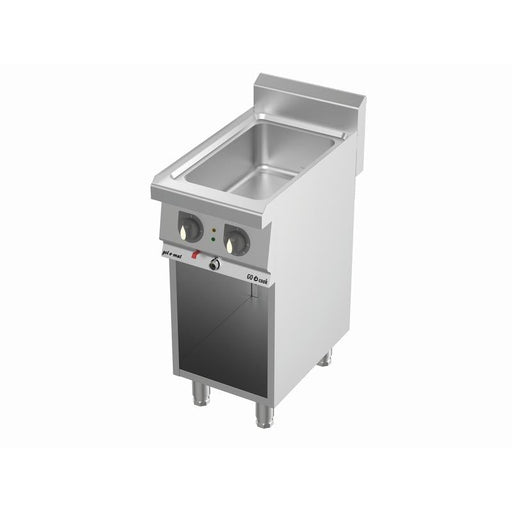 gel - o - mat - Elektro Bain - Marie Serie 700 - 40 cm, mit Unterbau, 1/1 GN, Wasserablaufhahn - gel - o - mat - GastroDeals