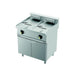 gel - o - mat - Elektro - Fritteuse Serie 700 - 80 cm, 2 Becken à 13 Liter, 18,0 kW - gel - o - mat - GastroDeals
