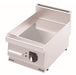 gel - o - mat - Elektro Griddle - Platte Serie 600 - 40 cm, Verchromt, Gerillt - gel - o - mat - GastroDeals