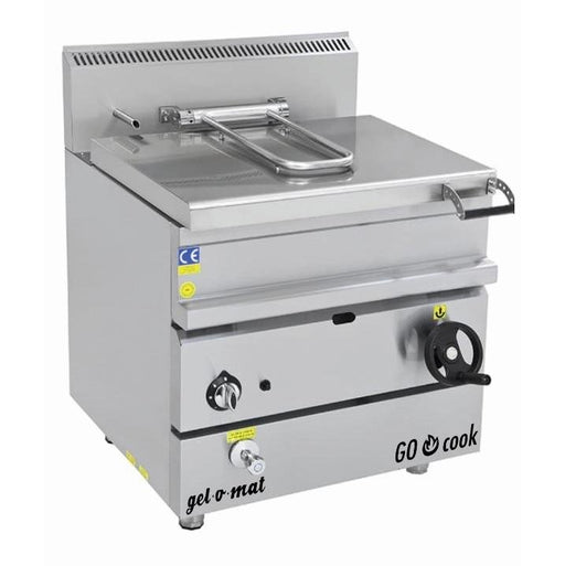 gel - o - mat - Elektro Kippbratpfanne Serie 700 - 80 cm, 8,7 kW, Edelstahl, 55 Liter - gel - o - mat - GastroDeals