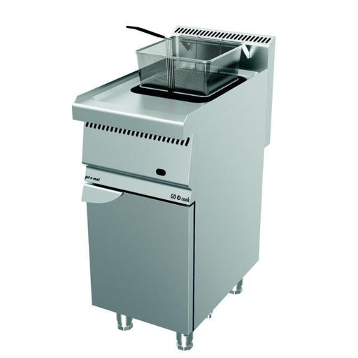 gel - o - mat - Gas - Fritteuse Serie 700 - 13 Liter, 9,0 kW, 40 cm, mit Unterbau - gel - o - mat - GastroDeals