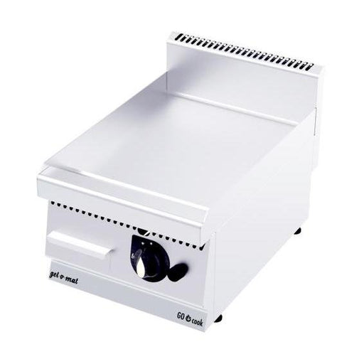 gel - o - mat - Gas Griddle - Platte Serie 600 - 40 cm, Edelstahl glatt, 4,6 kW - gel - o - mat - GastroDeals