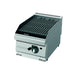 gel - o - mat - Gas Lavastein - Grill Serie 600 - 40 cm, 6,9 kW, Gusseisenrost, Piezo - Zündung - gel - o - mat - GastroDeals