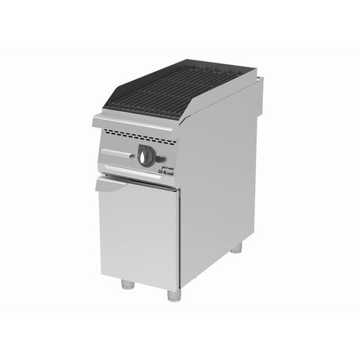 gel - o - mat - Gas Lavastein - Grill Serie 900 - 40 cm, 9,5 kW, mit Unterbau - gel - o - mat - GastroDeals
