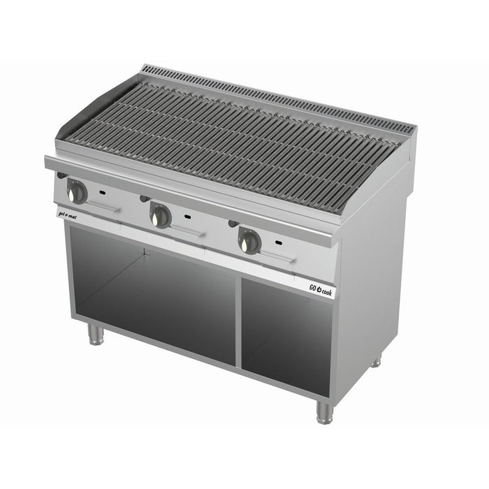 gel - o - mat - Gas - Wasser - Grill Serie 700 - 120 cm, 20,7 kW, Unterbau - gel - o - mat - GastroDeals