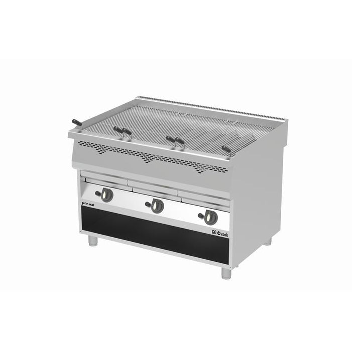 gel - o - mat - Gas Wasser - Grill Serie 900 - 120 cm, 45,5 kW, mit Unterbau - gel - o - mat - GastroDeals