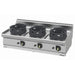gel - o - mat - Gas Wok - Herd Serie 700 - 3 Brenner, 120 cm, 31,5 kW, Unterbau - gel - o - mat - GastroDeals