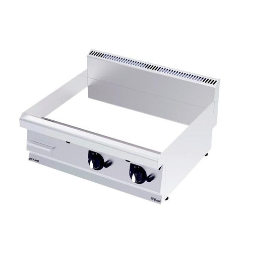 gel - o - mat - Gasgrillplatte mit Unterbau - Hartverchromt, Glatt, 80 cm, 10,4 kW - gel - o - mat - GastroDeals