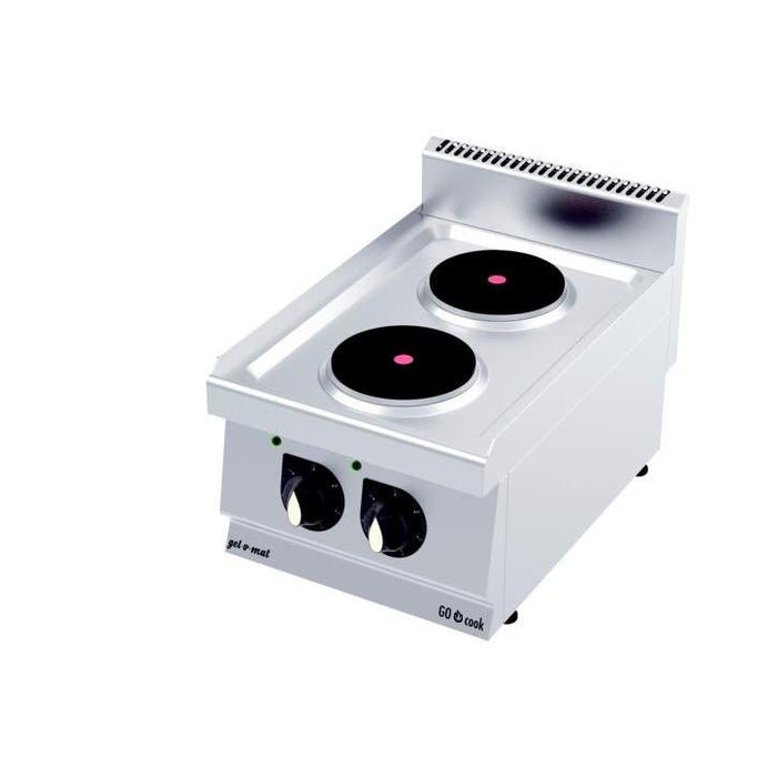 gel - o - mat - gel - o - mat Elektro Tischherd Serie 600, 40 cm, 2 Platten 4,0 kW - GastroDeals