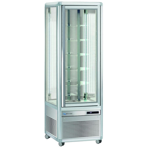 gel - o - mat - Glas Kühlvitrine Wien 351 R Praline - Rotierend, 6 Glasablagen, 43 cm - gel - o - mat - GastroDeals