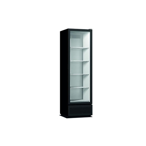 gel - o - mat - Kühlschrank mit Glastür, Amazon Economy - 435 Liter, 59,5 cm, Schwarz - gel - o - mat - GastroDeals