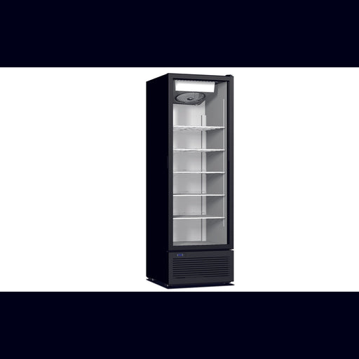 gel - o - mat - Kühlschrank mit Glastür CR 800 - 77 cm, 783 Liter, Schwarz, LED - Beleuchtung - gel - o - mat - GastroDeals