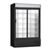 gel - o - mat - Kühlschrank mit Glastüren CRS 1200 - 136,4 cm, 1129 Liter, Schwarz - gel - o - mat - GastroDeals
