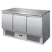 gel - o - mat - Kühltisch Gelo Line ESL 3851GR - 3 Türen, Saladettenbauform 136,5 cm - gel - o - mat - GastroDeals