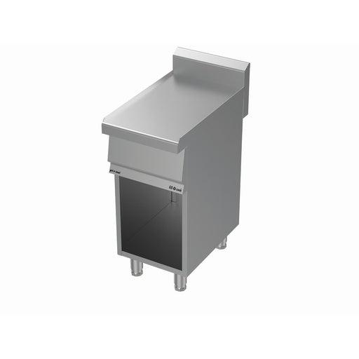 gel - o - mat - Neutrale Arbeitsfläche Serie 700 - 40 cm, Edelstahl, mit Unterbau - gel - o - mat - GastroDeals