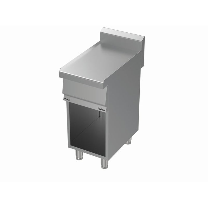 gel - o - mat - Neutrale Arbeitsfläche Serie 700 - 40 cm, Edelstahl, mit Unterbau - gel - o - mat - GastroDeals
