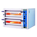 gel - o - mat - Pizza - Ofen GE6302DA - Analog, 2 Backkammern, bis 400°C, für 12 Pizzen - gel - o - mat - GastroDeals