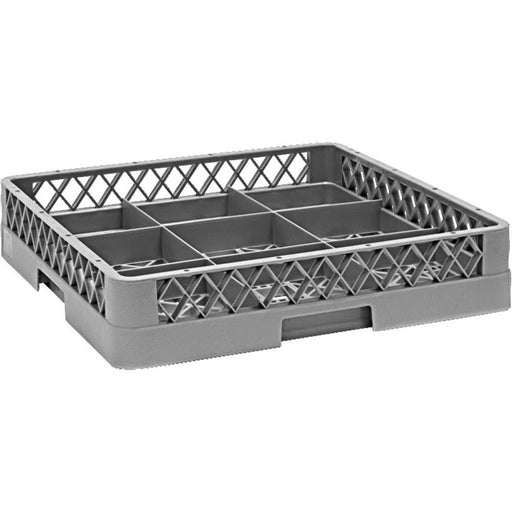gel - o - mat - Spülkorb für Gläser und Tassen - 9 Fächer, 500x500 mm - gel - o - mat - GastroDeals
