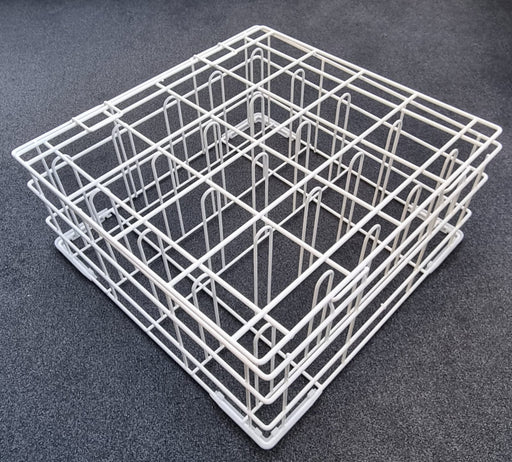 gel - o - mat - Spülkorb für Kunststoffbecher - 500x500 mm, Korrosionsbeständig, Ergonomische Griffe - gel - o - mat - GastroDeals