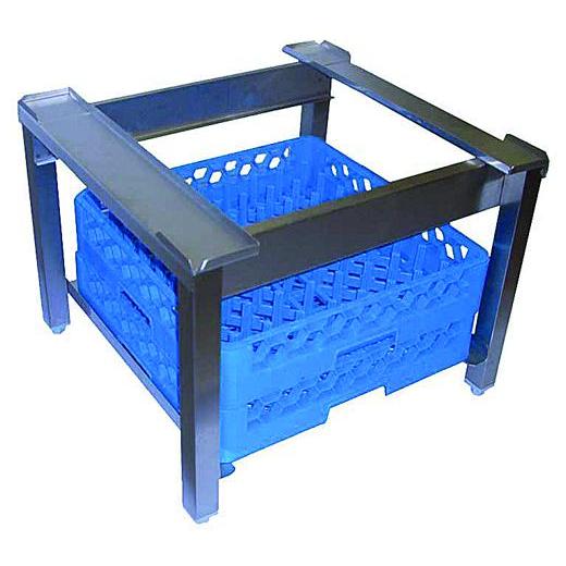 gel - o - mat - Spülmaschinen - Untergestelle 40er - Serie - Edelstahl, Höhenverstellbar, mit Abtropfschalen - gel - o - mat - GastroDeals