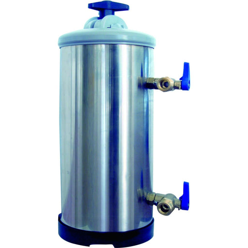 gel - o - mat - Wasserenthärter - Granulat - 12 Liter, Kalkschutz, Ein - und Auslasshähne - gel - o - mat - GastroDeals