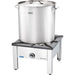 Gredil - Suppentopf hohe Form Serie ECO Ø 240 mm, Höhe 200 mm, 9 Liter, inkl. Deckel - GastroDeals