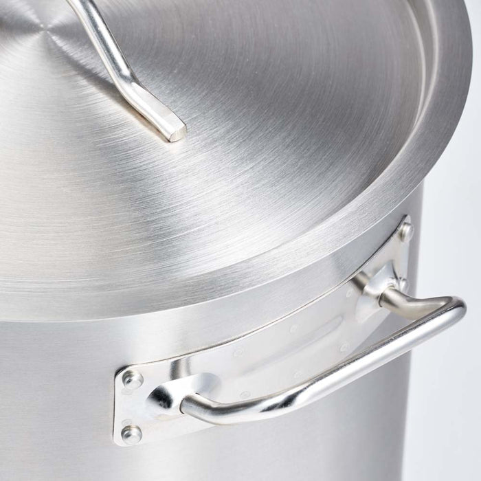 Gredil - Suppentopf hohe Form Serie ECO Ø 320 mm, Höhe 260 mm, 20,9 Liter, inkl. Deckel - GastroDeals