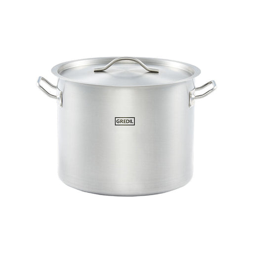 Gredil - Suppentopf hohe Form Serie ECO Ø 320 mm, Höhe 260 mm, 20,9 Liter, inkl. Deckel - GastroDeals