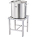 Gredil - Suppentopf hohe Form, Serie ECO Ø 320 mm, Höhe 320 mm, 25,7 Liter, inkl. Deckel - GastroDeals