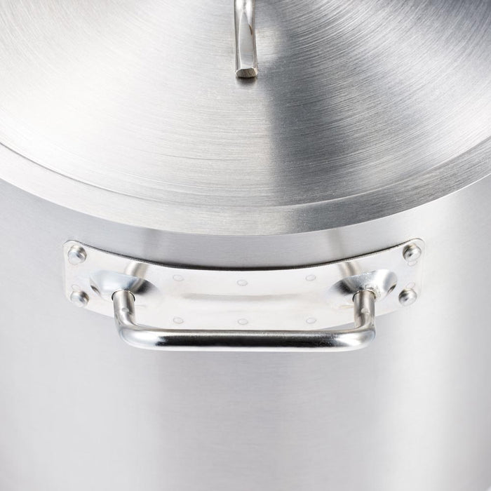 Gredil - Suppentopf hohe Form, Serie ECO Ø 320 mm, Höhe 320 mm, 25,7 Liter, inkl. Deckel - GastroDeals