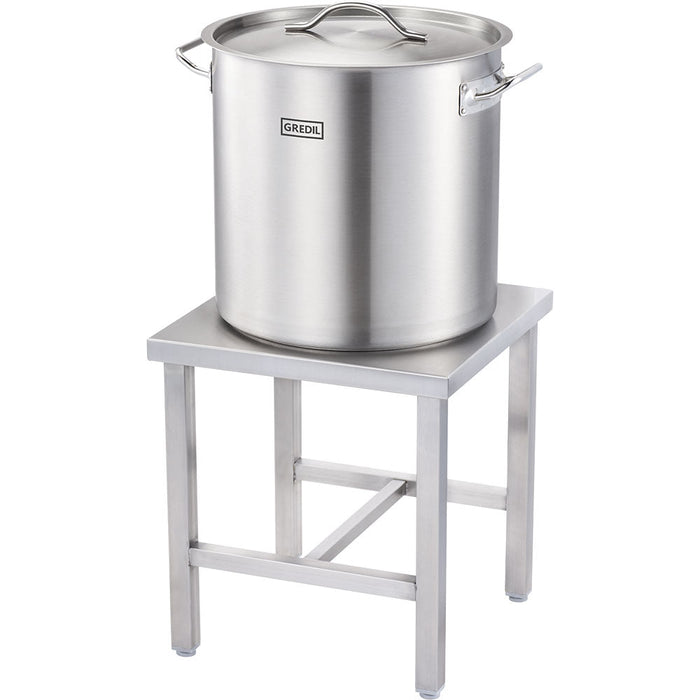Gredil - Suppentopf hohe Form, Serie ECO Ø 400 mm, Höhe 400 mm, 50,3 Liter, inkl. Deckel - GastroDeals